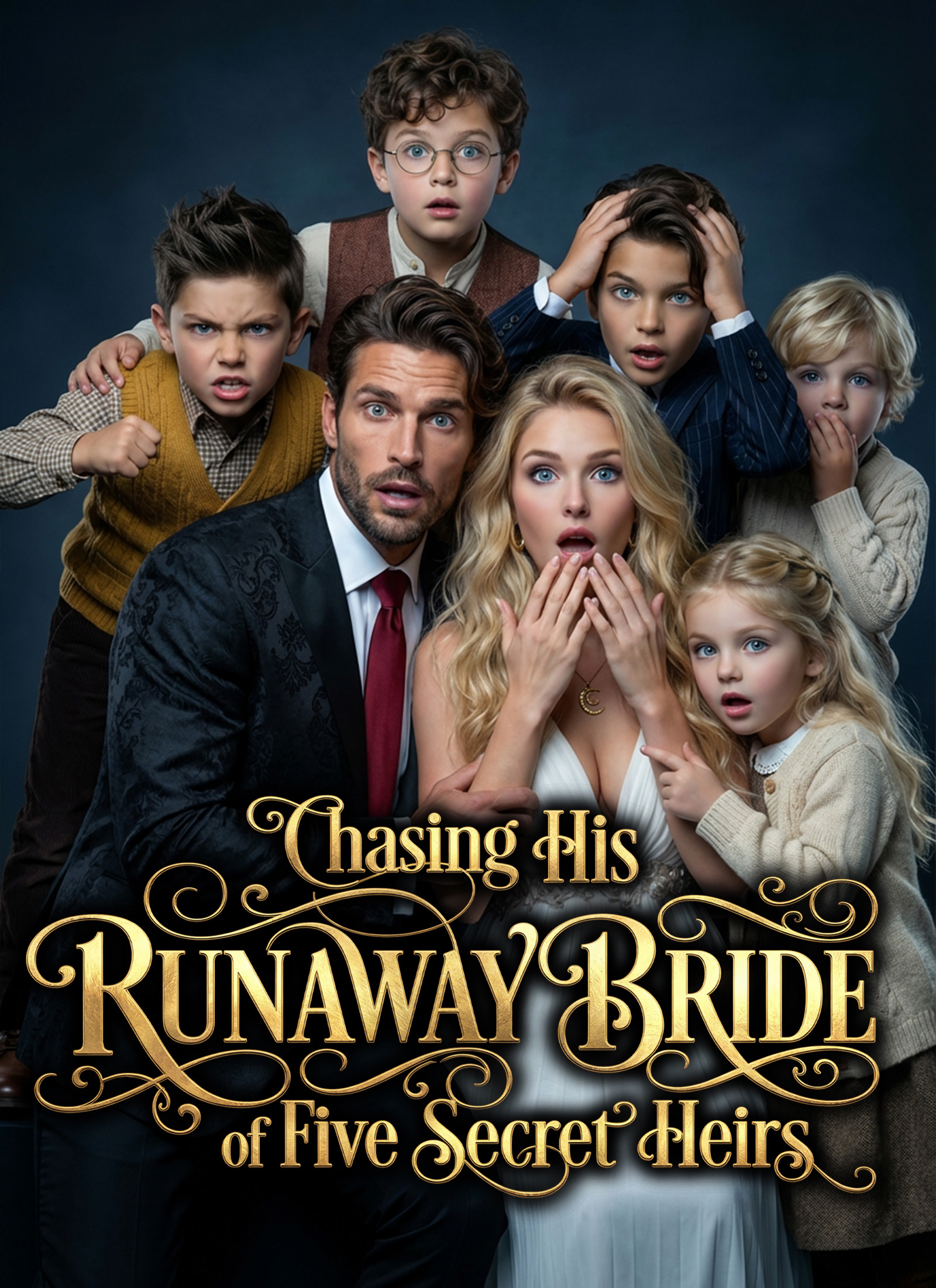 Chasing His Runaway Bride of Five Secret Heirs