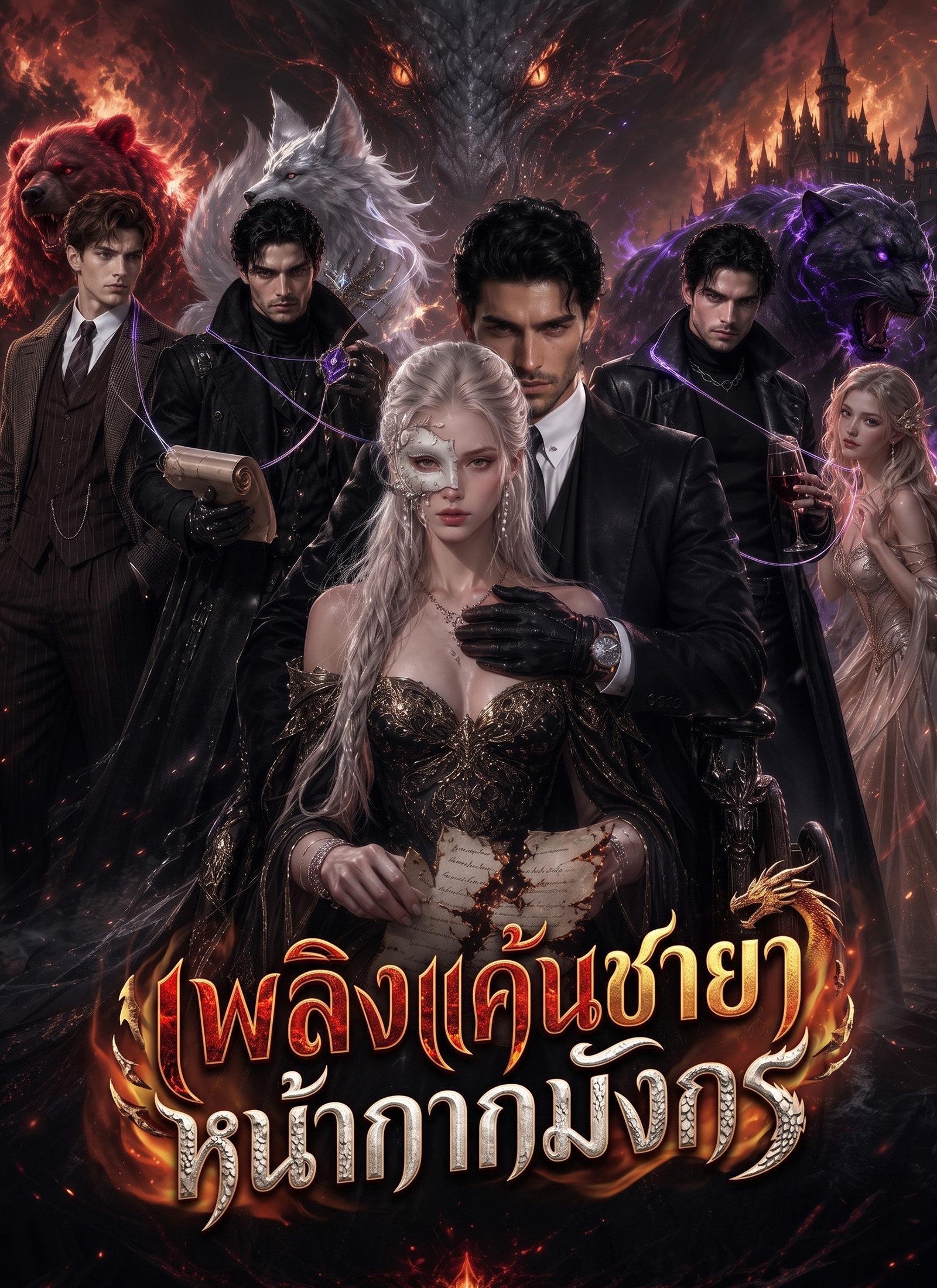 เพลิงแค้นชายาหน้ากากมังกร