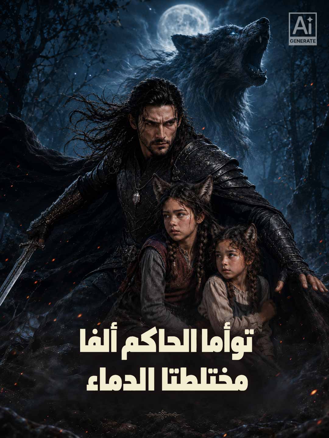توأما الحاكم ألفا مختلطتا الدماء