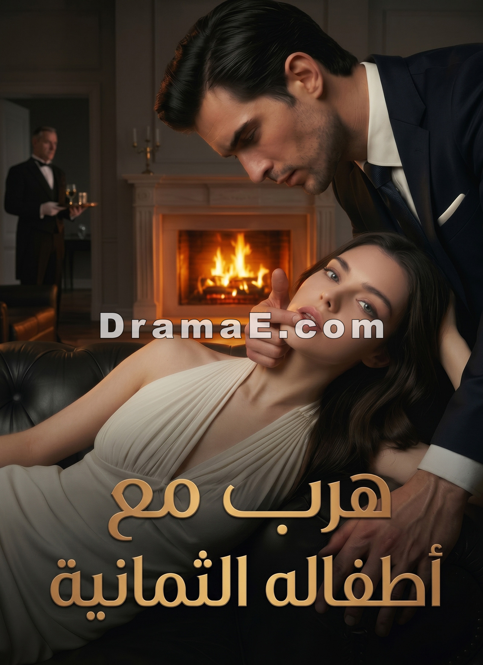 هرب مع أطفاله الثمانية