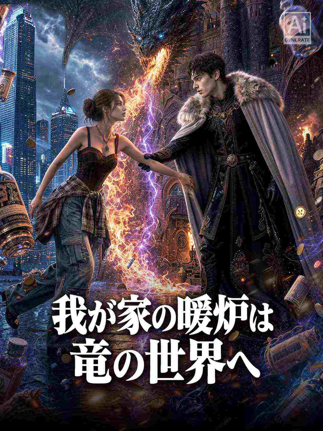 我が家の暖炉は竜の世界へ