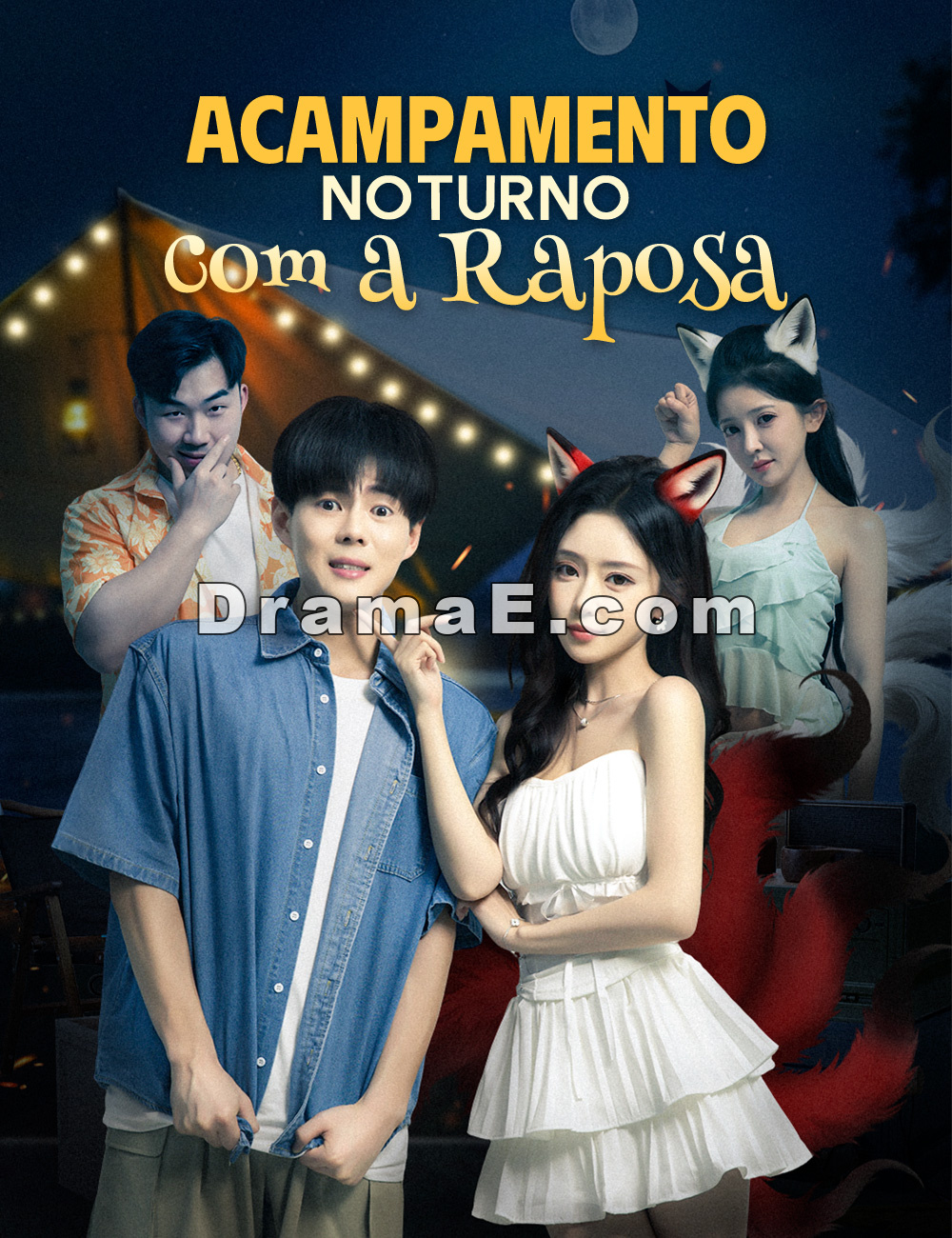Acampamento Noturno com a Raposa