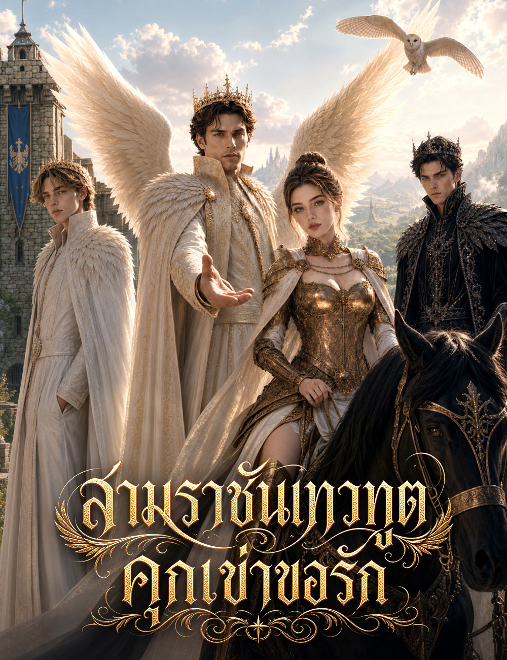 สามราชันเทวทูต คุกเข่าขอรัก（ฉบับพากย์ ）
