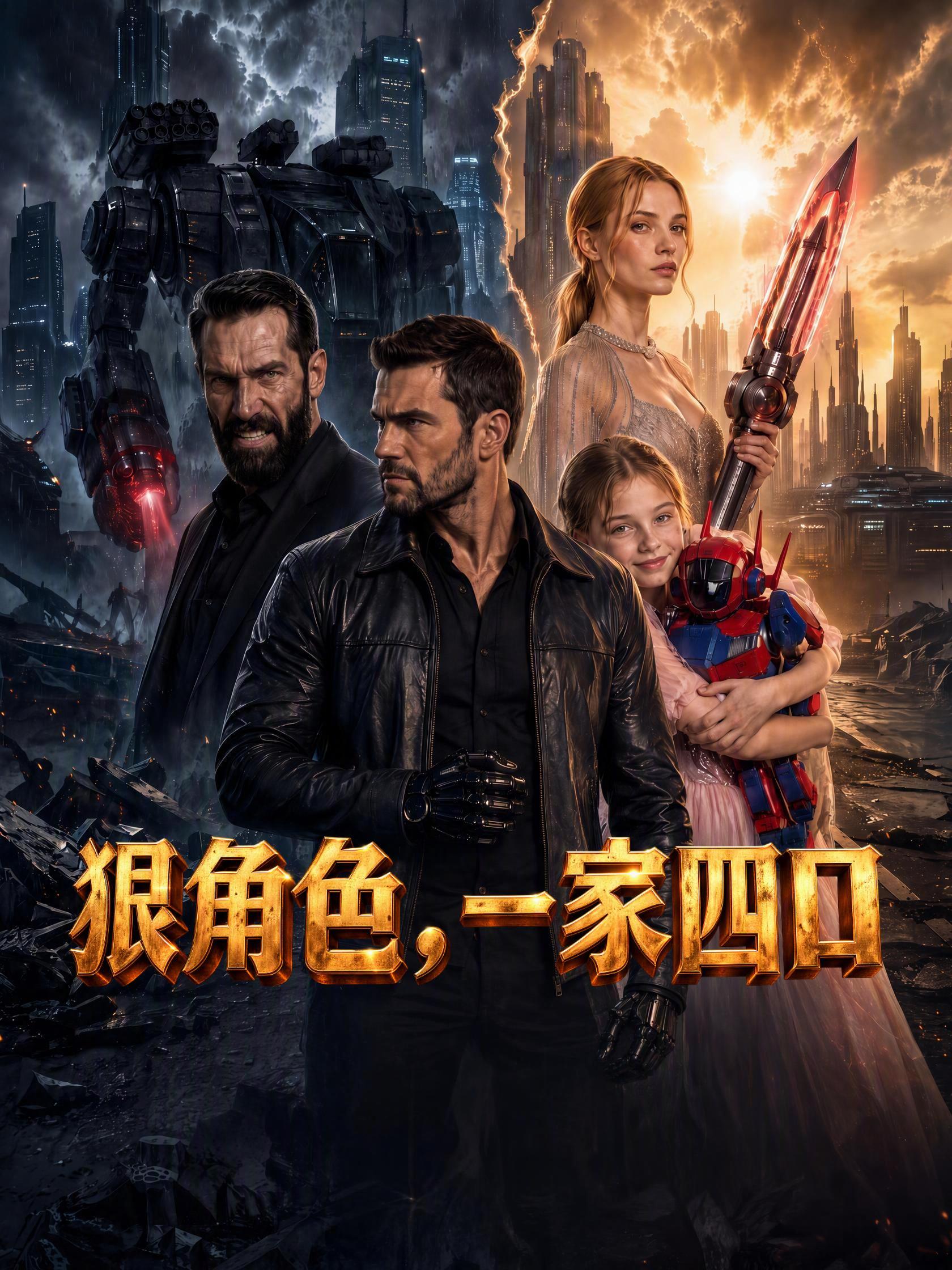 狠角色，一家四口