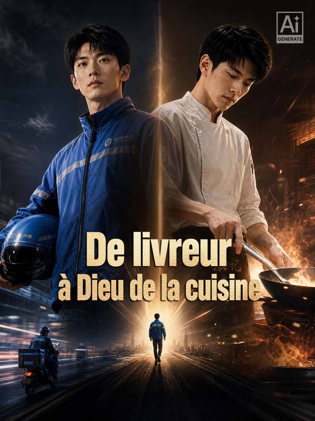De livreur à Dieu de la cuisine