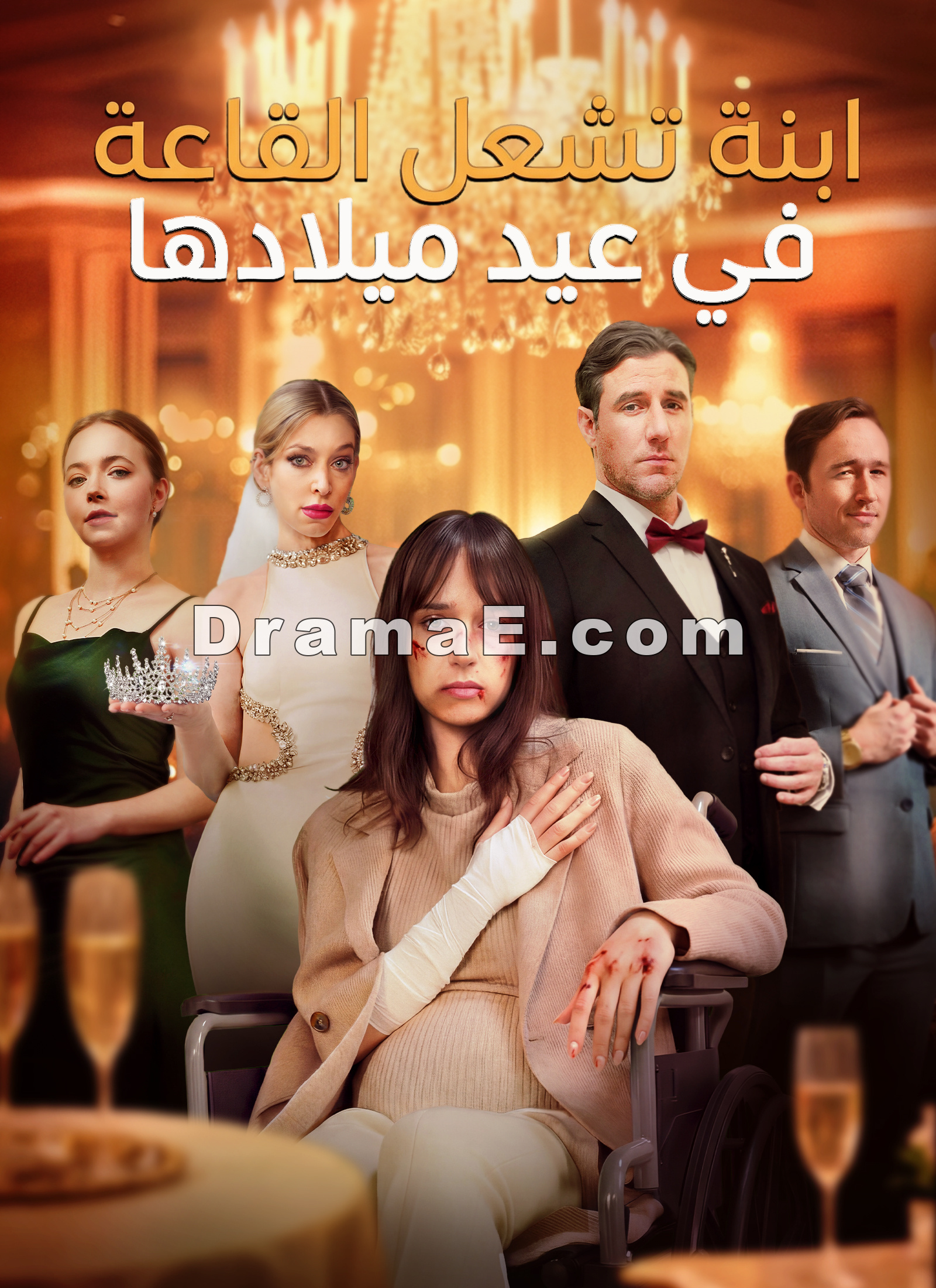 [مدبلج]ابنة تشعل القاعة في عيد ميلادها