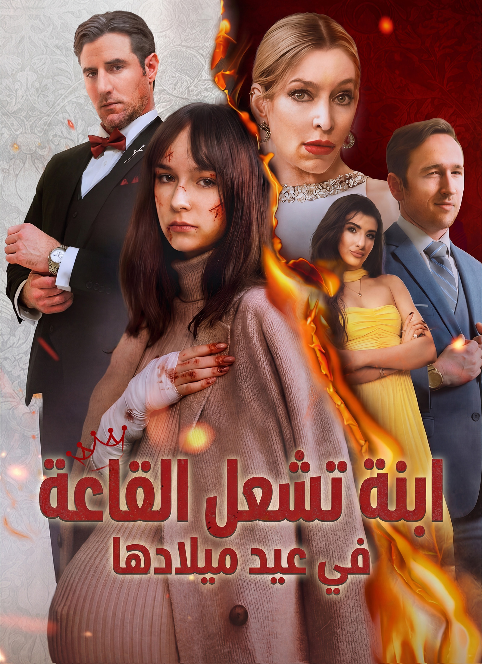 ابنة تشعل القاعة في عيد ميلادها