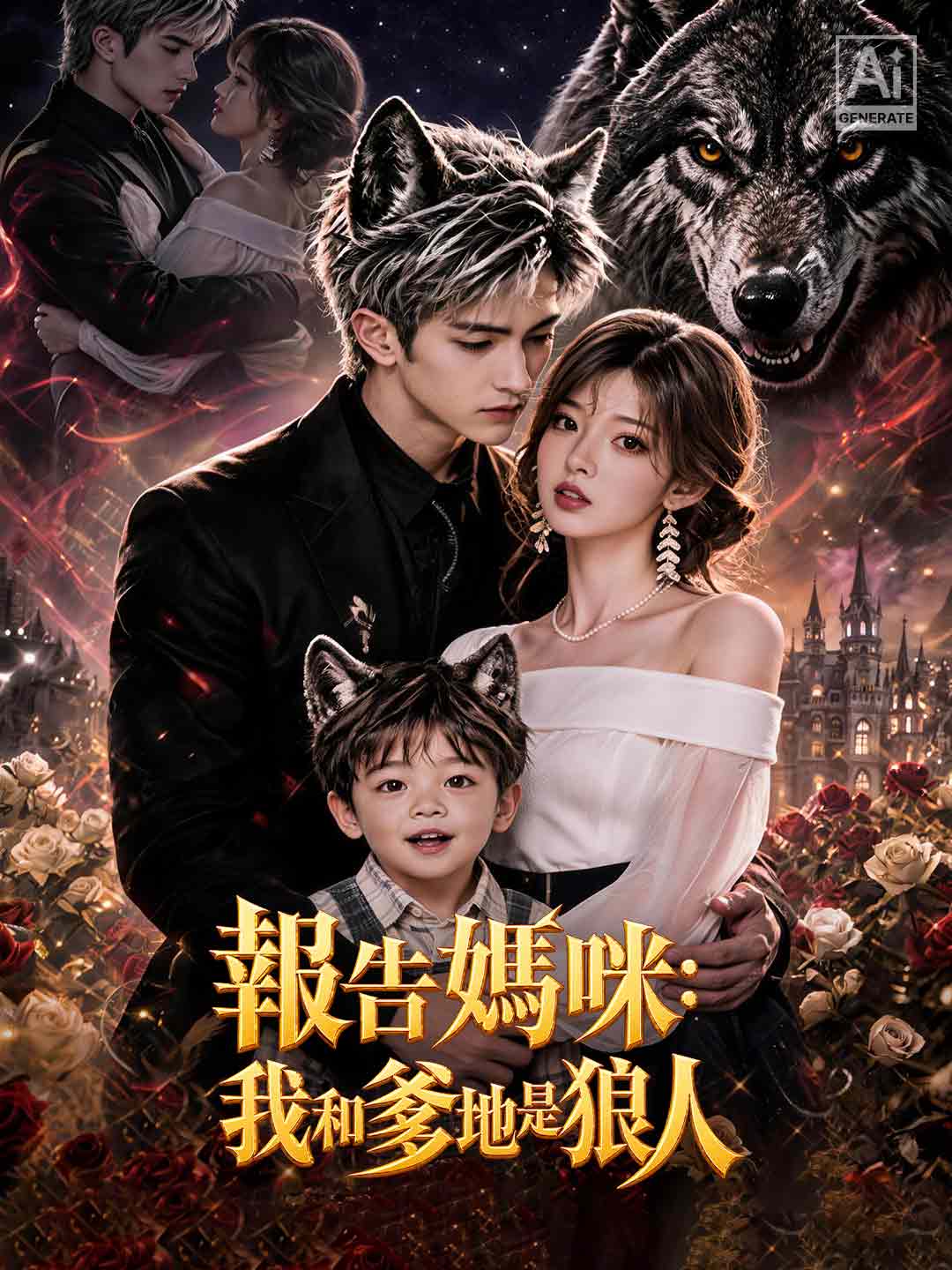報告媽咪：我和爹地是狼人
