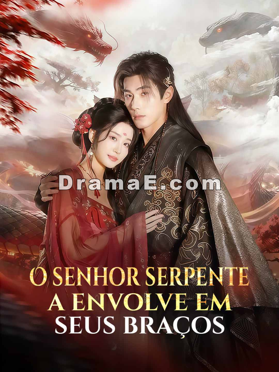 O senhor serpente a envolve em seus braços