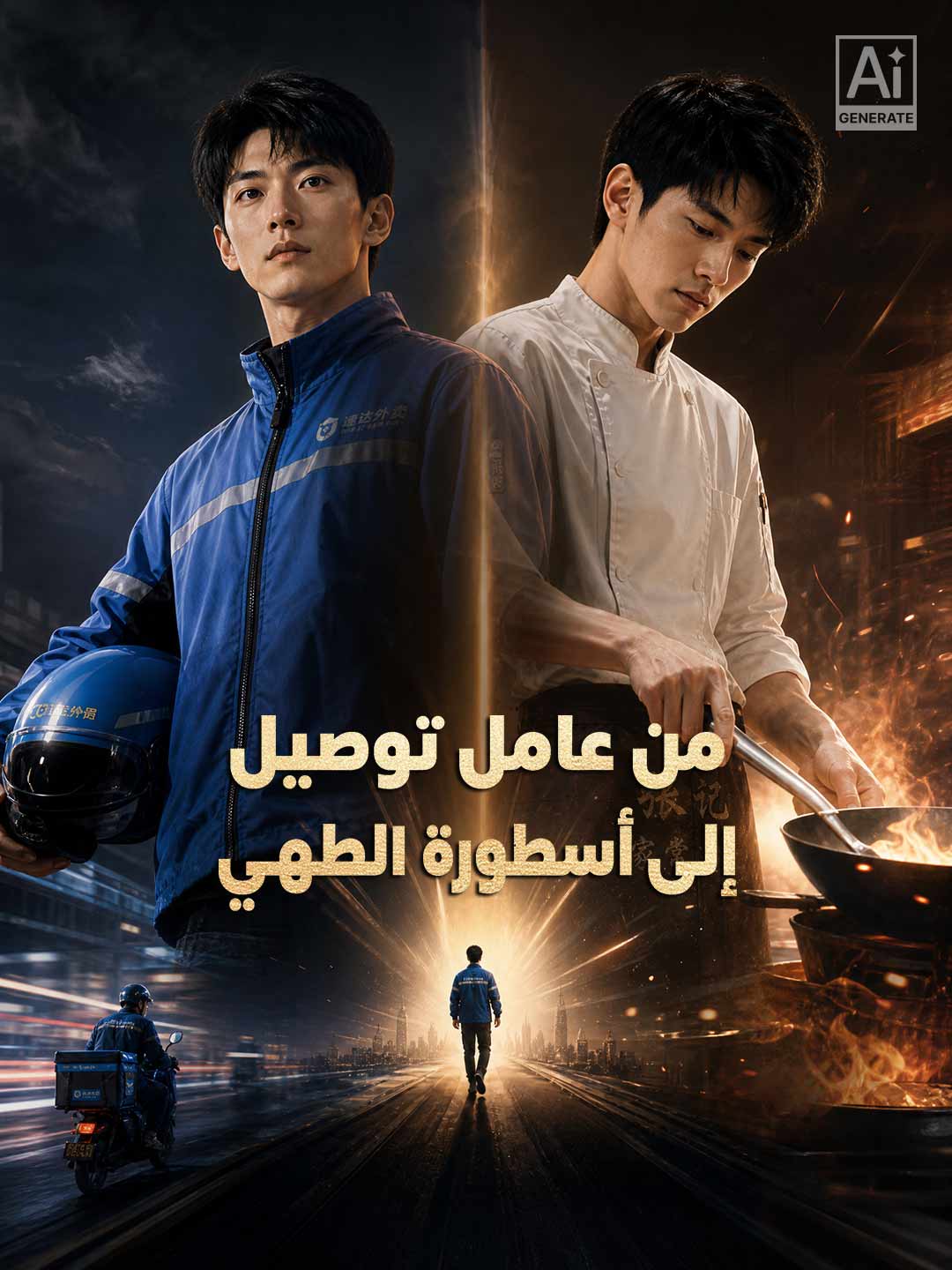 من عامل توصيل إلى أسطورة الطهي