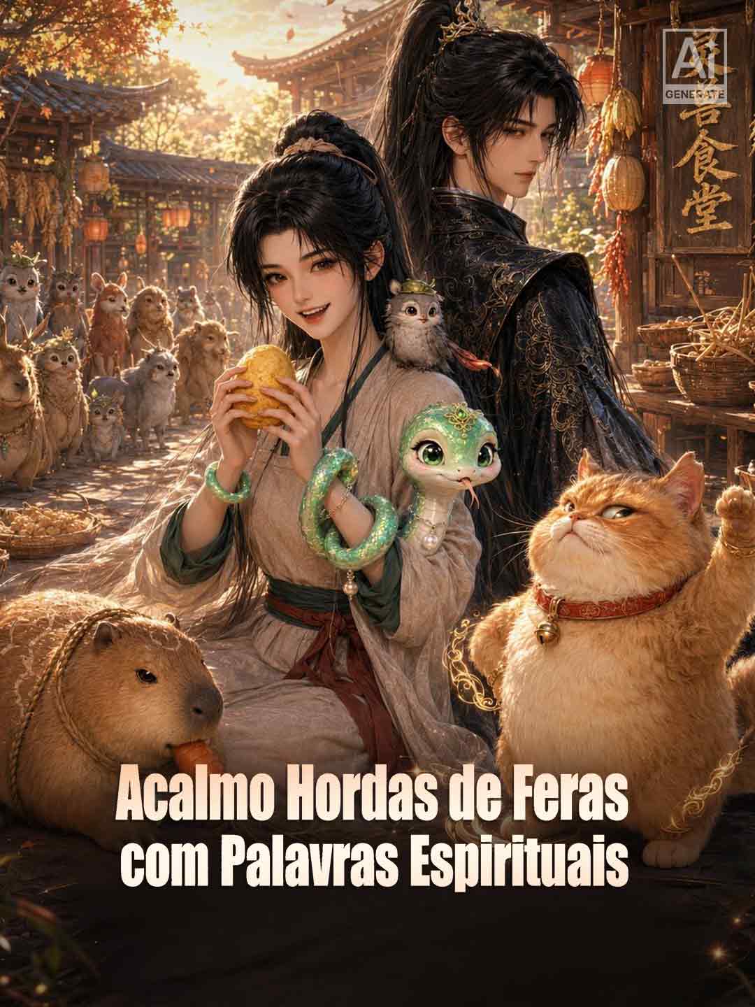 Acalmo Hordas de Feras com Palavras Espirituais