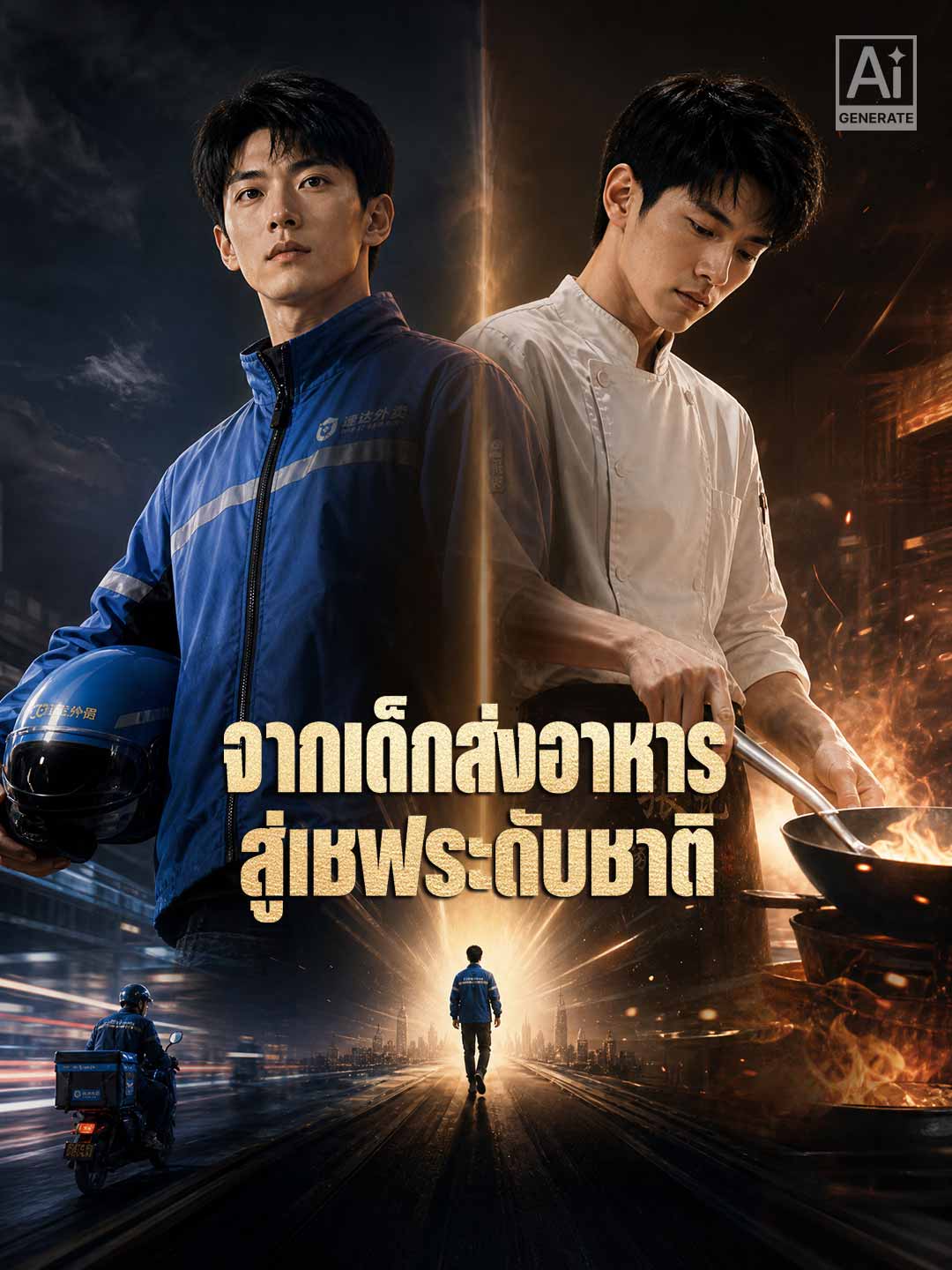 จากเด็กส่งอาหารสู่เชฟระดับชาติ
