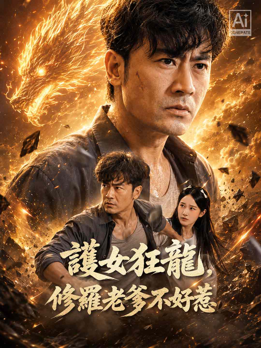 護女狂龍，修羅老爹不好惹
