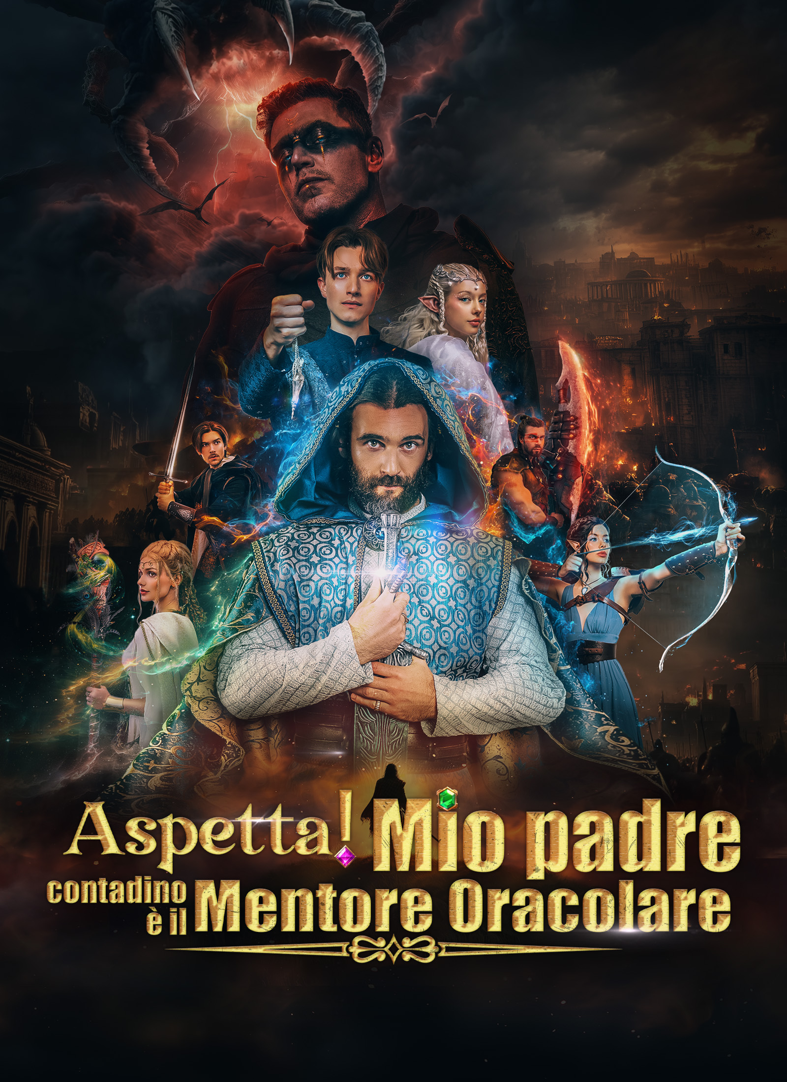 [Doppiato]Aspetta! Mio padre contadino è il Mentore Oracolare