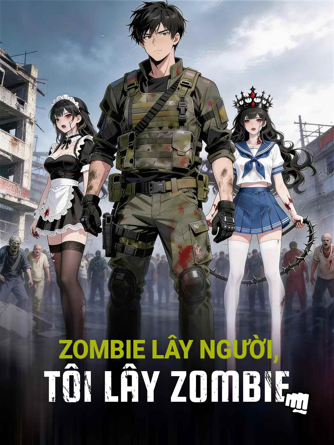 Zombie lây người, tôi lây zombie