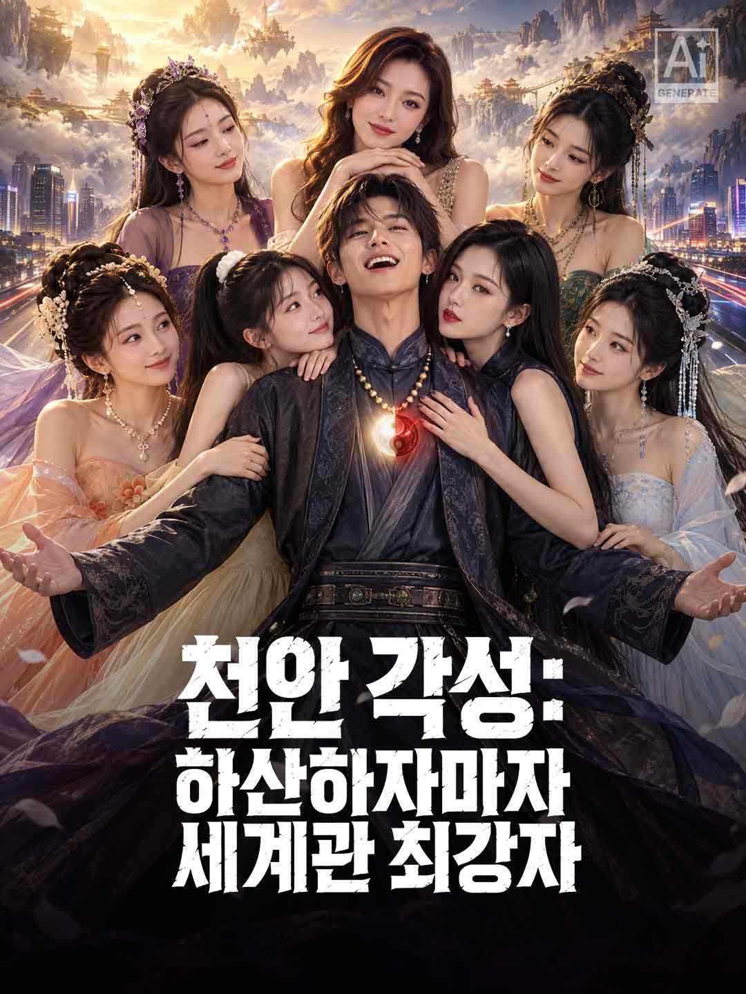 천안 각성: 하산하자마자 세계관 최강자