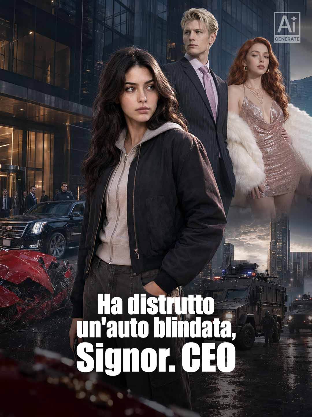 Ha distrutto un'auto blindata, Signor. CEO