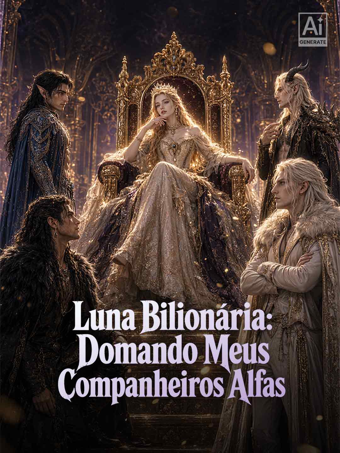 Luna Bilionária: Domando Meus Companheiros Alfas