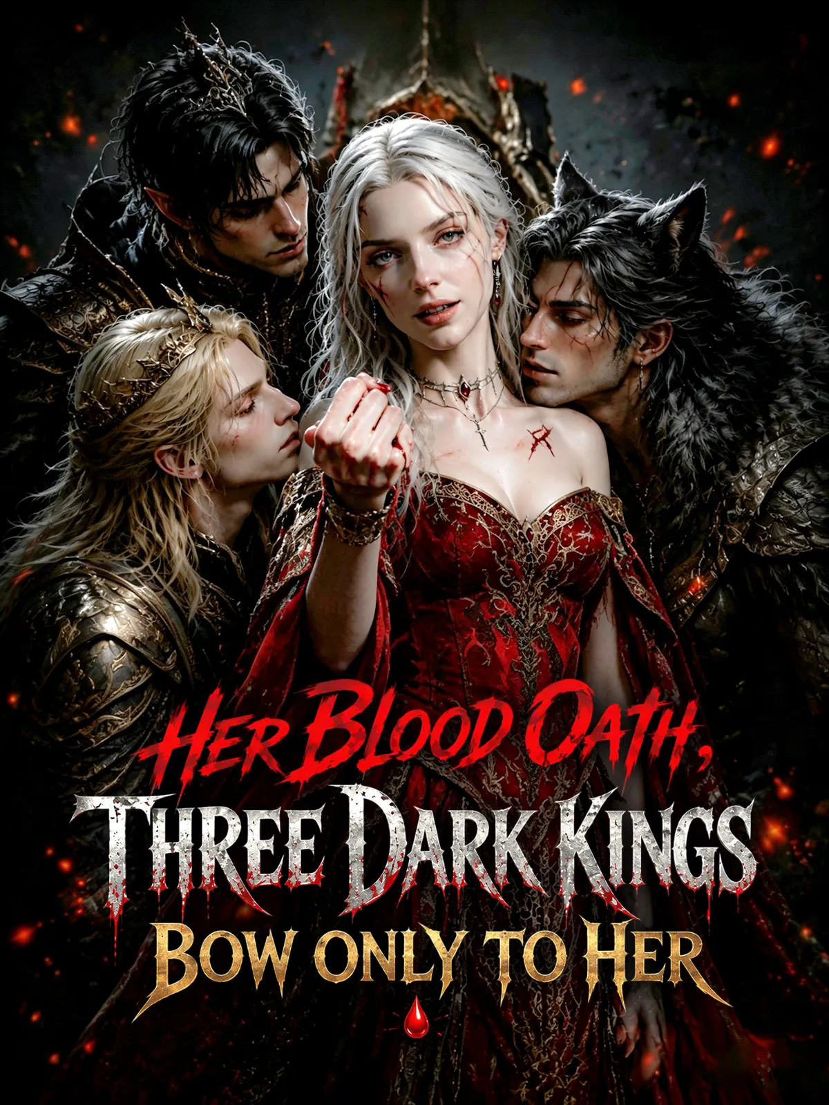 Her Blood Oath, Three Dark Kings Bow Only To Her