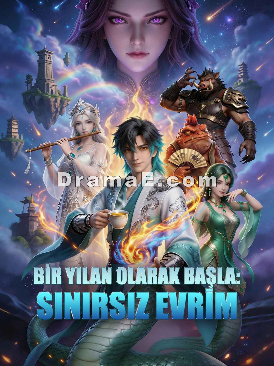 BIR YILAN OLARAK BAŞLA: SINIRSIZ EVRIM
