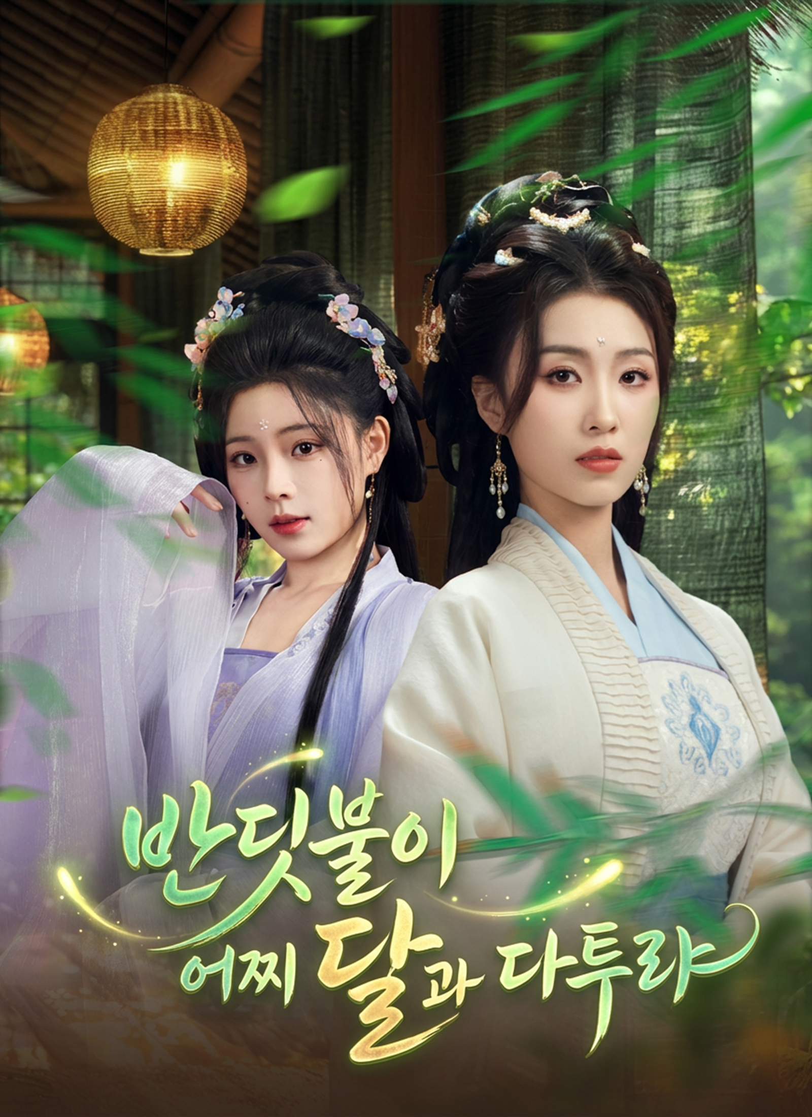 반딧불이 어찌 달과 다투랴