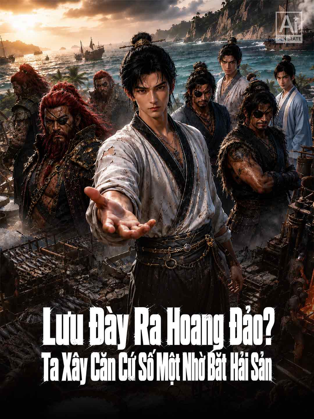 Lưu Đày Ra Hoang Đảo? Ta Xây Căn Cứ Số Một Nhờ Bắt Hải Sản