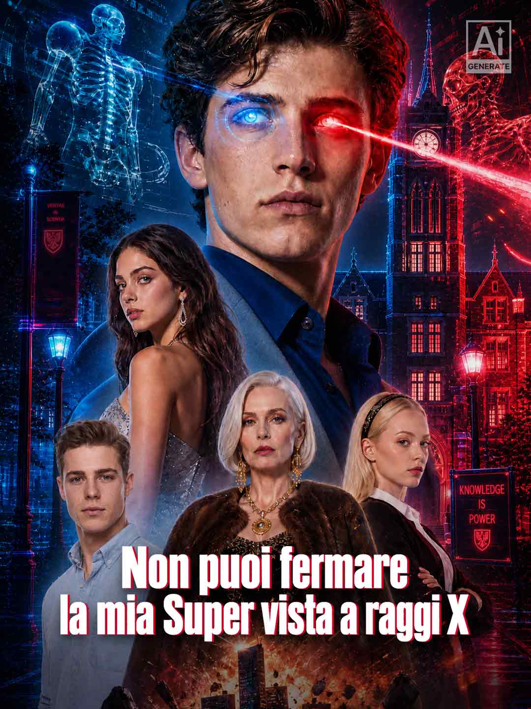 Non puoi fermare la mia Super vista a raggi X