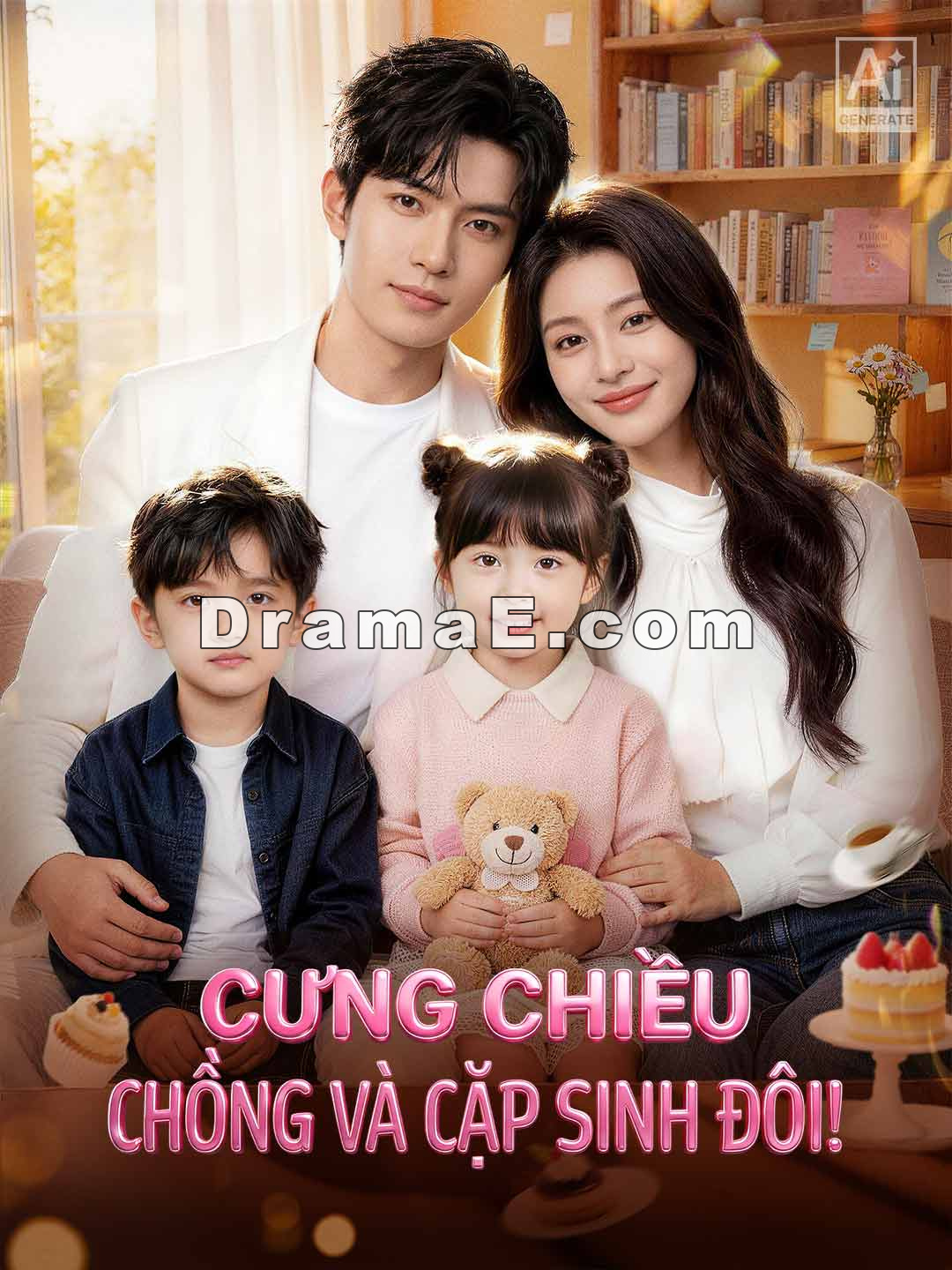 [lồng tiếng] Cưng Chiều Chồng Và Cặp Sinh Đôi!